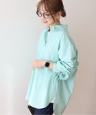 【アメリカンホリック/AMERICAN HOLIC】の【WEB限定】イージーケアバックギャザーリボンシャツ 人気、トレンドファッション・服の通販 founy(ファニー) ファッション Fashion レディースファッション Fashion for Women トップス・カットソー Cut & Sew Tops シャツ・ブラウス・オフィスカジュアル Elegant Blouses & Button-Ups 春 Spring ギャザー Gathered, Ruffled ストライプ Stripe, Striped Pattern フェミニン Feminine, Girly ポケット Pocket, Pocket Detail リボン Ribbon, Bow S/S・春夏 SS, Spring/Summer, Warm Season 夏 Summer thumbnail Stripe Green|ID: prp329100004884922 ipo3291000000036465016