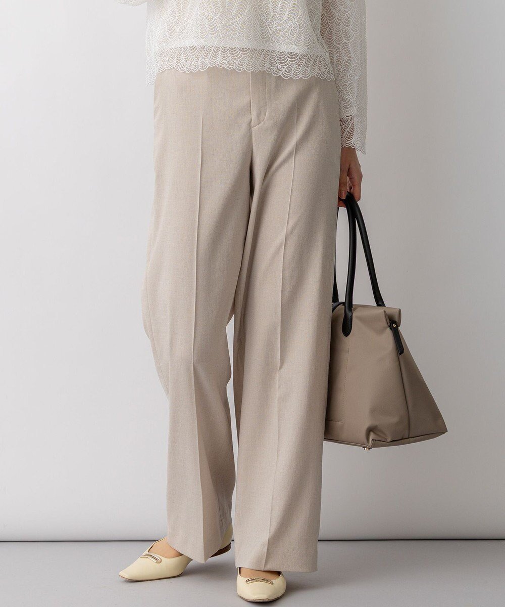 【23区/NIJYUSANKU】のアイアスマットストレッチ ワイド パンツ 人気、トレンドファッション・服の通販 founy(ファニー) 　ファッション　Fashion　レディースファッション　Fashion for Women　パンツ　Pants & Trousers　春　Spring　カットソー　Cut and Sewn Top　ジャケット　Jacket, Outerwear　ストレッチ　Stretch, Stretchy Fabric　セットアップ　Set-Up, Coordinated Outfit　テーパード　Tapered, Tapered Pants　ワイド　Wide, Wide Fit　S/S・春夏　SS, Spring/Summer, Warm Season　夏　Summer　エレガント 上品　Elegant　2026年　2026　 other-1|ID: prp329100004884953 ipo3291000000036465232