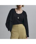 【アイシービー/iCB】の【接触冷感・速乾・洗える】 リヨセルナイロンワッシャー ノーカラーブルゾン 人気、トレンドファッション・服の通販 founy(ファニー) ファッション Fashion レディースファッション Fashion for Women アウター Coat / Outerwear Collection レディースジャケット・軽アウター Jackets ブルゾンジャケット・スポーティアウター Blouson Jackets 春 Spring 洗える Machine Washable シアー Sheer, See-Through ジャケット Jacket, Outerwear ドローストリング Drawstring, Pull Cord パウダー Powder, Soft Tone フォルム Silhouette, Form ブルゾン Blouson, Bomber Jacket ブロード Broadcloth, Fine Cotton ボトム Bottoms, Lower Wear メタル Metal, Metal Parts ヨーク Yoke, Yoke Design ワッシャー Washer, Crinkled Finish S/S・春夏 SS, Spring/Summer, Warm Season 夏 Summer 旅行 Travel 2025年 2025 2025春夏・S/S Spring/Summer 2025 SS25 thumbnail ブラック系|ID: prp329100004884960 ipo3291000000036465324