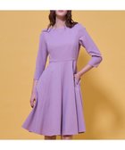 【トッカ/TOCCA】の【宮本茉由さん着用・00サイズあり】SWEET TEA TIME ドレス 人気、トレンドファッション・服の通販 founy(ファニー) ファッションモデル・俳優・女優 Models 女性 Women 宮本茉由 MIyamoto Mayu ファッション Fashion レディースファッション Fashion for Women ワンピース Dresses フォーマル・パーティードレス・結婚式用ドレス Elegant & Casual Dresses エレガント 上品 Elegant 秋 Autumn クラシック Classic, Timeless Style シンプル Simple, Minimal ジャケット Jacket, Outerwear ドレス Dress, One-Piece フィット Fit, Slim Fit フレア Flare, Flared 冬 Winter / This Winter A/W・秋冬 Autumn/Winter S/S・春夏 SS, Spring/Summer, Warm Season 夏 Summer thumbnail [新色]ライラック系|ID: prp329100004887760 ipo3291000000036497972