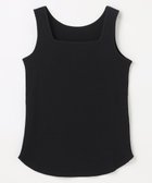 【エニー/ANY】の2WAYネックタンクトップ 人気、トレンドファッション・服の通販 founy(ファニー) ファッション Fashion レディースファッション Fashion for Women トップス・カットソー Cut & Sew Tops インナー Innerwear 春 Spring 抗菌 Antibacterial, Bacteria-Resistant サロペット Overalls, Salopette ジャケット Jacket, Outerwear スクエア Square, Square Shape タンク Tank Top, Sleeveless Top テレコ Ribbed, Rib Stitch S/S・春夏 SS, Spring/Summer, Warm Season 夏 Summer thumbnail ブラック|ID: prp329100004887796 ipo3291000000036498448