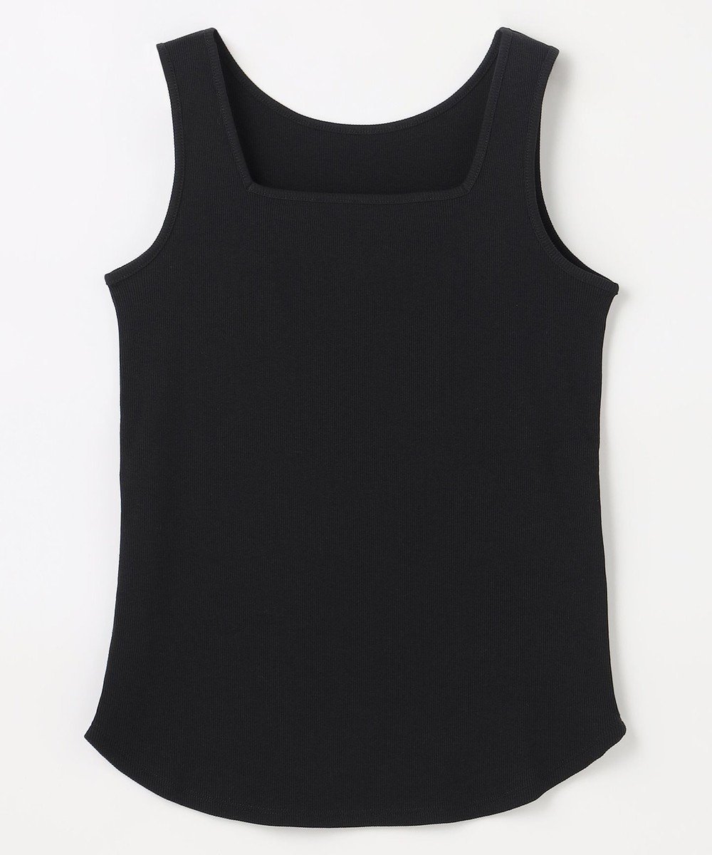 【エニー/ANY】の2WAYネックタンクトップ インテリア・キッズ・メンズ・レディースファッション・服の通販 founy(ファニー) ファッション Fashion レディースファッション Fashion for Women トップス・カットソー Cut & Sew Tops インナー Innerwear 春 Spring 抗菌 Antibacterial, Bacteria-Resistant サロペット Overalls, Salopette ジャケット Jacket, Outerwear スクエア Square, Square Shape タンク Tank Top, Sleeveless Top テレコ Ribbed, Rib Stitch S/S・春夏 SS, Spring/Summer, Warm Season 夏 Summer ブラック|ID: prp329100004887796 ipo3291000000036498448