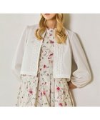 【トッカ/TOCCA】の【鈴木ゆうかさん着用】SWEET FRILL JACKET ジャケット 人気、トレンドファッション・服の通販 founy(ファニー) ファッション Fashion レディースファッション Fashion for Women アウター Coat / Outerwear Collection レディースジャケット・軽アウター Jackets ノーカラージャケット / シンプル上品コーデ Collarless Jackets 春 Spring ジャケット Jacket, Outerwear フェミニン Feminine, Girly フリル Frill, Ruffle フロント Front, Front Design S/S・春夏 SS, Spring/Summer, Warm Season 夏 Summer エレガント 上品 Elegant ビジネス 仕事 通勤 Business / Work / Commuting 2026年 2026 thumbnail ホワイト系|ID: prp329100004888901 ipo3291000000036515425