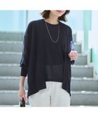 【23区/NIJYUSANKU】のシャイニーシアー フロントオープン カーディガン 人気、トレンドファッション・服の通販 founy(ファニー) ファッション Fashion レディースファッション Fashion for Women トップス・カットソー Cut & Sew Tops カーディガン・羽織り Layered Style Cardigans エレガント 上品 Elegant 春 Spring カーディガン Cardigan, Knitwear コンパクト Compact, Small Size シアー Sheer, See-Through 人気 Popular, Best Seller バランス Balance, Style Balance フロント Front, Front Design ヘムライン Hemline, Bottom Cut S/S・春夏 SS, Spring/Summer, Warm Season 夏 Summer 旅行 Travel 2026年 2026 thumbnail ネイビー系|ID: prp329100004888911 ipo3291000000036515603
