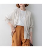 【23区/NIJYUSANKU】のシャイニーシアー フロントオープン カーディガン 人気、トレンドファッション・服の通販 founy(ファニー) ファッション Fashion レディースファッション Fashion for Women トップス・カットソー Cut & Sew Tops カーディガン・羽織り Layered Style Cardigans エレガント 上品 Elegant 春 Spring カーディガン Cardigan, Knitwear コンパクト Compact, Small Size シアー Sheer, See-Through 人気 Popular, Best Seller バランス Balance, Style Balance フロント Front, Front Design ヘムライン Hemline, Bottom Cut S/S・春夏 SS, Spring/Summer, Warm Season 夏 Summer 旅行 Travel 2026年 2026 thumbnail アイボリー系|ID: prp329100004888911 ipo3291000000036515605