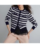 【23区/NIJYUSANKU】のプレミアムビオコットン ポケット ボーダー カーディガン 人気、トレンドファッション・服の通販 founy(ファニー) ファッション Fashion レディースファッション Fashion for Women トップス・カットソー Cut & Sew Tops カーディガン・羽織り Layered Style Cardigans イタリア Italy エレガント 上品 Elegant オーガニック Organic Cotton 春 Spring カーディガン Cardigan, Knitwear デニム Denim, Jeans Material バランス Balance, Style Balance パイピング Piping, Trim Design パッチ Patch, Appliqué フレンチ French, French Style ボーダー Border, Stripe ポケット Pocket, Pocket Detail メタル Metal, Metal Parts リュクス Luxury, Elegant, High-End, Chic S/S・春夏 SS, Spring/Summer, Warm Season おすすめ Recommended / Our Picks 夏 Summer 2026年 2026 thumbnail ネイビー×オフ|ID: prp329100004888914 ipo3291000000036515651