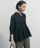 【アンフィーロ 自由区/UNFILO】のペプラム ギャザーブラウス 人気、トレンドファッション・服の通販 founy(ファニー) ファッション Fashion レディースファッション Fashion for Women トップス・カットソー Cut & Sew Tops シャツ・ブラウス・オフィスカジュアル Elegant Blouses & Button-Ups ウォッシャブル Machine Washable 春 Spring ギャザー Gathered, Ruffled シアー Sheer, See-Through ストライプ Stripe, Striped Pattern ペプラム Peplum, Flared Hem 無地 Plain, Solid Color S/S・春夏 SS, Spring/Summer, Warm Season 再入荷 Restock / Back in Stock 夏 Summer エレガント 上品 Elegant 新作・新入荷 New Arrivals / New In thumbnail ブラック|ID: prp329100004888921 ipo3291000000036515784
