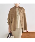 【23区/NIJYUSANKU】の【SLOW/一部店舗限定】ガーメントツイル 2WAY シャツ 人気、トレンドファッション・服の通販 founy(ファニー) ファッション Fashion レディースファッション Fashion for Women トップス・カットソー Cut & Sew Tops シャツ・ブラウス・オフィスカジュアル Elegant Blouses & Button-Ups ヴィンテージ Vintage Style 春 Spring カシュクール Wrap Design セットアップ Set-Up, Coordinated Outfit ツイル Twist, Twisted Detail ドレープ Drape, Draping Fabric バランス Balance, Style Balance フレア Flare, Flared ワイド Wide, Wide Fit S/S・春夏 SS, Spring/Summer, Warm Season おすすめ Recommended / Our Picks 夏 Summer 2026年 2026 thumbnail ベージュ系|ID: prp329100004888922 ipo3291000000036515816