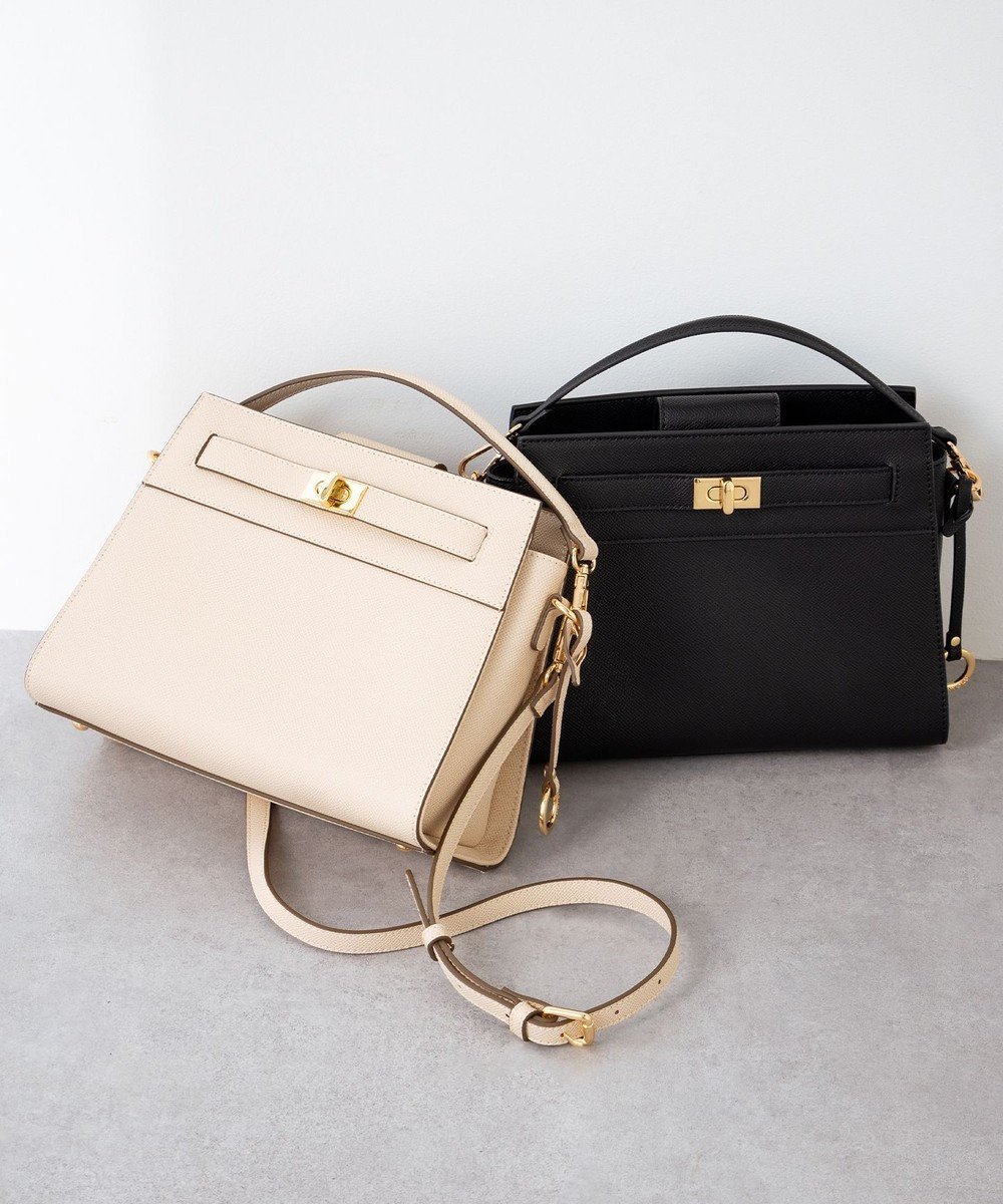 【組曲/KUMIKYOKU】のベルトデザインスクエアショルダーバッグ 人気、トレンドファッション・服の通販 founy(ファニー) 　ファッション　Fashion　レディースファッション　Fashion for Women　バッグ　Bags　ベルト&ウエストマーク　Belts & Waist Accessories　クラシカル　Classical, Vintage-Inspired　ショルダー　Shoulder, Shoulder Strap　シンプル　Simple, Minimal　スクエア　Square, Square Shape　セレモニー　Ceremony　ダウン　Down, Puffer　フェイクレザー　Faux Leather, PU Leather　フォーマル　Formal, Dressy　モチーフ　Motif, Design Theme　エレガント 上品　Elegant　人気　Popular, Best Seller　 other-1|ID: prp329100004889287 ipo3291000000036531662