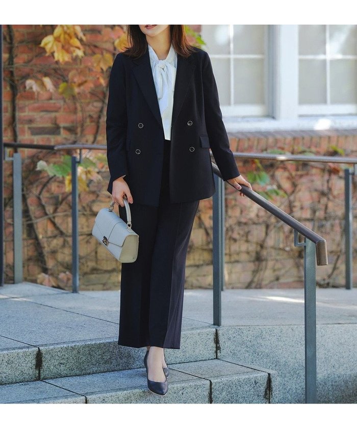 【エニィ スィス/any SiS】の【セットアップ対応】セレモニーダブルクロス ワイドパンツ インテリア・キッズ・メンズ・レディースファッション・服の通販 founy(ファニー) https://founy.com/ ファッション Fashion レディースファッション Fashion for Women セットアップ Matching Sets レディースパンツ・ボトムス Pants & Trousers / Bottoms エレガント 上品 Elegant オケージョン Occasion Wear 春 Spring シンプル Simple, Minimal ストレッチ Stretch, Stretchy Fabric セットアップ Set-Up, Coordinated Outfit センター Center, Center Line ダブル Double, Double-Breasted 定番 Standard, Basic Item 人気 Popular, Best Seller ポケット Pocket, Pocket Detail ワイド Wide, Wide Fit S/S・春夏 SS, Spring/Summer, Warm Season おすすめ Recommended / Our Picks 夏 Summer ビジネス 仕事 通勤 Business / Work / Commuting |ID: prp329100004889290 ipo3291000000036531719