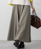 【23区/NIJYUSANKU】の【洗える】ストレッチタイプライター フレア スカート 人気、トレンドファッション・服の通販 founy(ファニー) ファッション Fashion レディースファッション Fashion for Women スカート Skirts Aライン・フレアスカート A-Line & Flared Skirts 洗える Machine Washable 軽量 Lightweight, Ultra Light シンプル Simple, Minimal ストレッチ Stretch, Stretchy Fabric タイプライター Typewriter Fabric, Crisp Cotton タンブラー Tumbler, Travel Mug フレア Flare, Flared フロント Front, Front Design A/W・秋冬 Autumn/Winter 冬 Winter / This Winter S/S・春夏 SS, Spring/Summer, Warm Season 夏 Summer 2025年 2025 2025-2026秋冬・A/W Autumn/Winter 2025–26 AW25–26 thumbnail ライトカーキ系|ID: prp329100004889302 ipo3291000000036531891