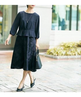 【自由区/JIYU-KU】の【カタログ掲載】フラワーオパールプリント ワンピース 人気、トレンドファッション・服の通販 founy(ファニー) ファッション Fashion レディースファッション Fashion for Women ワンピース Dresses カーディガン Cardigan, Knitwear サテン Satin, Glossy Fabric ジャケット Jacket, Outerwear セットアップ Set-Up, Coordinated Outfit ツイル Twist, Twisted Detail プリント Print, Printed Pattern エレガント 上品 Elegant 夏 Summer 春 Spring S/S・春夏 SS, Spring/Summer, Warm Season 無地 Plain, Solid Color |ID:prp329100004889380