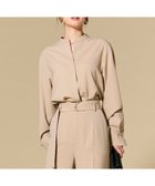 【ベイジ,/BEIGE,】の【セットアップ対応】SPHENE / スタンドカラープルオーバーブラウス Beige|ID: prp329100004889382 ipo3291000000036694630