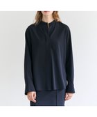 【ベイジ,/BEIGE,】の【セットアップ対応】SPHENE / スタンドカラープルオーバーブラウス Navy|ID: prp329100004889382 ipo3291000000036694632