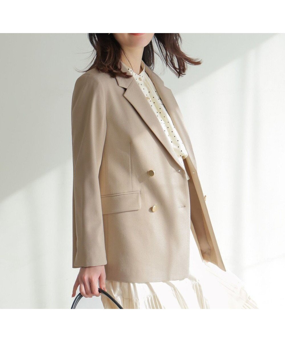 【エニィ スィス/any SiS】の褒めらレディストレッチ テーラード ジャケット 人気、トレンドファッション・服の通販 founy(ファニー) 　ファッション　Fashion　レディースファッション　Fashion for Women　アウター　Coat / Outerwear Collection　レディースジャケット・軽アウター　Jackets　テーラードジャケット / 通勤・きれいめスタイル　Tailored Jackets & Blazers　春　Spring　シェイプ　Shape, Slim Fit　ジャケット　Jacket, Outerwear　ストライプ　Stripe, Striped Pattern　ストレッチ　Stretch, Stretchy Fabric　テーラード　Tailored, Tailored Fit　トレンド　Trend, Trending Now　なめらか　Smooth, Silky Texture　バランス　Balance, Style Balance　フェミニン　Feminine, Girly　ポケット　Pocket, Pocket Detail　レース　Lace, Lace Fabric　ワイド　Wide, Wide Fit　S/S・春夏　SS, Spring/Summer, Warm Season　おすすめ　Recommended / Our Picks　夏　Summer　新作・新入荷　New Arrivals / New In　ビジネス 仕事 通勤　Business / Work / Commuting　 other-1|ID: prp329100004889403 ipo3291000000036533185