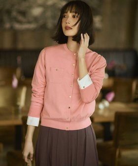 【23区/NIJYUSANKU】のプレミアムビオコットン ポケット カーディガン 人気、トレンドファッション・服の通販 founy(ファニー) ファッション Fashion レディースファッション Fashion for Women トップス・カットソー Cut & Sew Tops カーディガン・羽織り Layered Style Cardigans アンサンブル Ensemble Set イタリア Italy インナー Innerwear エレガント 上品 Elegant オーガニック Organic Cotton 春 Spring カーディガン Cardigan, Knitwear クラシカル Classical, Vintage-Inspired デニム Denim, Jeans Material パッチ Patch, Appliqué ベーシック Basic, Essential ボーダー Border, Stripe ポケット Pocket, Pocket Detail メタル Metal, Metal Parts S/S・春夏 SS, Spring/Summer, Warm Season 夏 Summer 2026年 2026 |ID:prp329100004889464