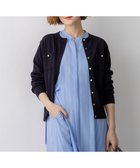 【23区/NIJYUSANKU】のプレミアムビオコットン ポケット カーディガン 人気、トレンドファッション・服の通販 founy(ファニー) ファッション Fashion レディースファッション Fashion for Women トップス・カットソー Cut & Sew Tops カーディガン・羽織り Layered Style Cardigans アンサンブル Ensemble Set イタリア Italy インナー Innerwear エレガント 上品 Elegant オーガニック Organic Cotton 春 Spring カーディガン Cardigan, Knitwear クラシカル Classical, Vintage-Inspired デニム Denim, Jeans Material パッチ Patch, Appliqué ベーシック Basic, Essential ボーダー Border, Stripe ポケット Pocket, Pocket Detail メタル Metal, Metal Parts S/S・春夏 SS, Spring/Summer, Warm Season 夏 Summer 2026年 2026 thumbnail ネイビー系|ID: prp329100004889464 ipo3291000000036533800