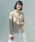 【アンフィーロ 自由区/UNFILO】のドライタッチリブ カーディガン 人気、トレンドファッション・服の通販 founy(ファニー) ファッション Fashion レディースファッション Fashion for Women トップス・カットソー Cut & Sew Tops カーディガン・羽織り Layered Style Cardigans 春 Spring カーディガン Cardigan, Knitwear 抗菌 Antibacterial, Bacteria-Resistant スリット Slit, Slit Detail フィット Fit, Slim Fit ボトム Bottoms, Lower Wear ワイド Wide, Wide Fit S/S・春夏 SS, Spring/Summer, Warm Season おすすめ Recommended / Our Picks 夏 Summer thumbnail ベージュ×パールボタン|ID: prp329100004889518 ipo3291000000036534326