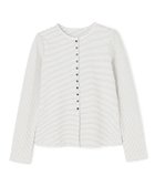 【アンフィーロ 自由区/UNFILO】のドライタッチリブ カーディガン 人気、トレンドファッション・服の通販 founy(ファニー) ファッション Fashion レディースファッション Fashion for Women トップス・カットソー Cut & Sew Tops カーディガン・羽織り Layered Style Cardigans 春 Spring カーディガン Cardigan, Knitwear 抗菌 Antibacterial, Bacteria-Resistant スリット Slit, Slit Detail フィット Fit, Slim Fit ボトム Bottoms, Lower Wear ワイド Wide, Wide Fit S/S・春夏 SS, Spring/Summer, Warm Season おすすめ Recommended / Our Picks 夏 Summer thumbnail ボーダー|ID: prp329100004889518 ipo3291000000036534332