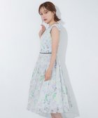 【トッカ/TOCCA】の【chayさん着用】UTOPIA BLOOM ドレス 人気、トレンドファッション・服の通販 founy(ファニー) ファッション Fashion レディースファッション Fashion for Women ワンピース Dresses フォーマル・パーティードレス・結婚式用ドレス Elegant & Casual Dresses カーディガン Cardigan, Knitwear シフォン Chiffon, Lightweight Fabric ジャケット Jacket, Outerwear ドレス Dress, One-Piece パイピング Piping, Trim Design フィット Fit, Slim Fit フラワー Flower, Floral フレア Flare, Flared プリント Print, Printed Pattern モチーフ Motif, Design Theme エレガント 上品 Elegant 夏 Summer 春 Spring S/S・春夏 SS, Spring/Summer, Warm Season thumbnail アイボリー系5|ID: prp329100004889523 ipo3291000000036534382