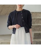 【組曲/KUMIKYOKU】の【前後着用可】コットンフラワーレーシー カーディガン 人気、トレンドファッション・服の通販 founy(ファニー) ファッション Fashion レディースファッション Fashion for Women トップス・カットソー Cut & Sew Tops カーディガン・羽織り Layered Style Cardigans 春 Spring カーディガン Cardigan, Knitwear クロップド Cropped, Short Length コンパクト Compact, Small Size シンプル Simple, Minimal ストレッチ Stretch, Stretchy Fabric フェミニン Feminine, Girly モダン Modern, Contemporary レース Lace, Lace Fabric ロング Long, Long-Length S/S・春夏 SS, Spring/Summer, Warm Season 夏 Summer エレガント 上品 Elegant thumbnail ネイビー系|ID: prp329100004889545 ipo3291000000036534573