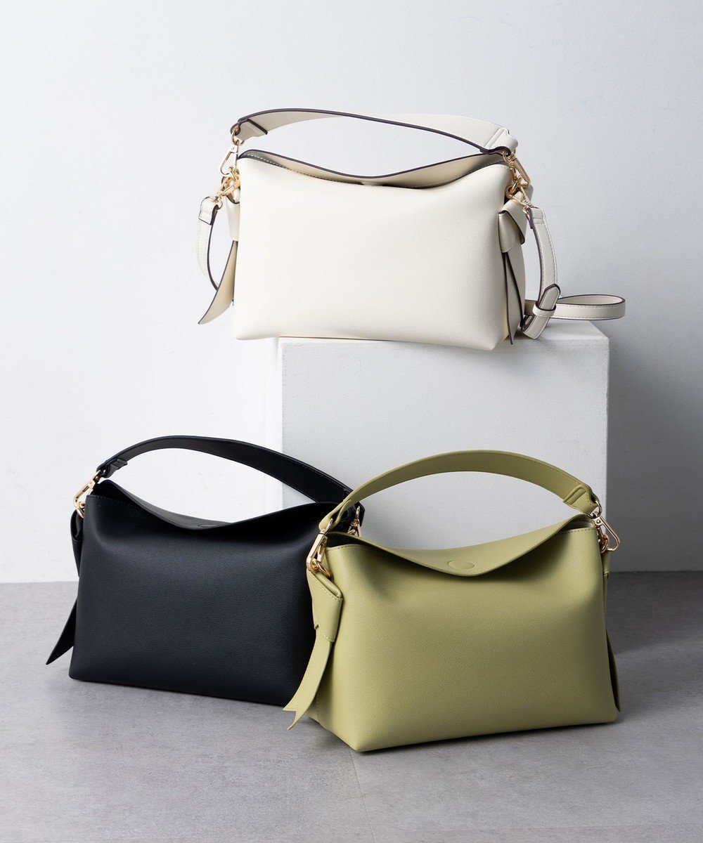 【組曲/KUMIKYOKU】のブロードノット2WAYソフトショルダー バッグ インテリア・キッズ・メンズ・レディースファッション・服の通販 founy(ファニー) ファッション Fashion レディースファッション Fashion for Women バッグ Bags コンパクト Compact, Small Size 軽量 Lightweight, Ultra Light ショルダー Shoulder, Shoulder Strap シンプル Simple, Minimal ブロード Broadcloth, Fine Cotton マグネット Magnet, Magnetic Closure ピスタチオ系|ID: prp329100004889549 ipo3291000000036534627