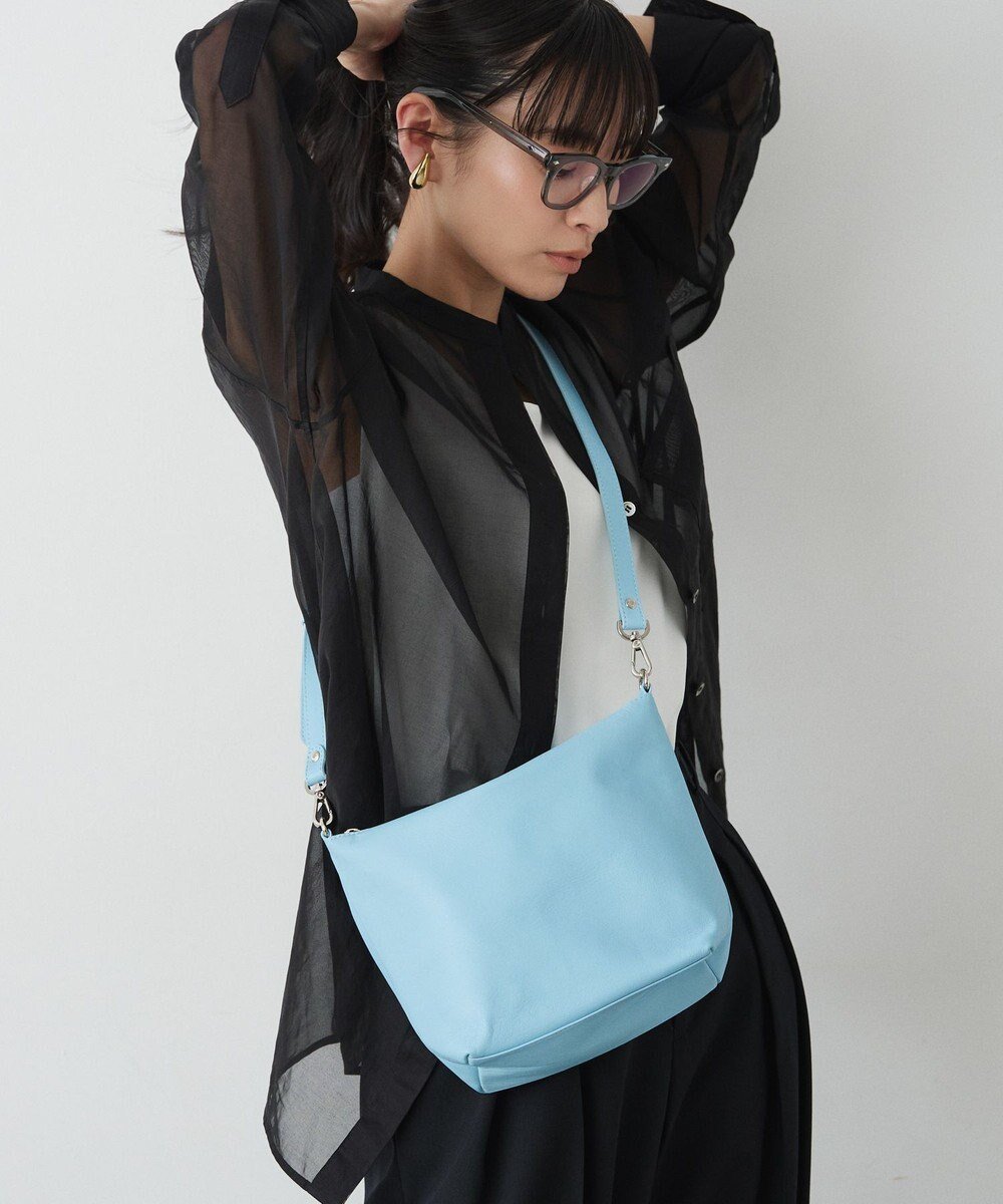 【ラシット/russet】のソフトレザーシンプルショルダーバッグ(CE-1328-WEB) インテリア・キッズ・メンズ・レディースファッション・服の通販 founy(ファニー) 　ファッション　Fashion　レディースファッション　Fashion for Women　Sax|ID: prp329100004889563 ipo3291000000036534753