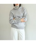 【アンフィーロ 自由区/UNFILO】のコットンカシミヤニット フーディ グレー|ID: prp329100004891311 ipo3291000000036561115