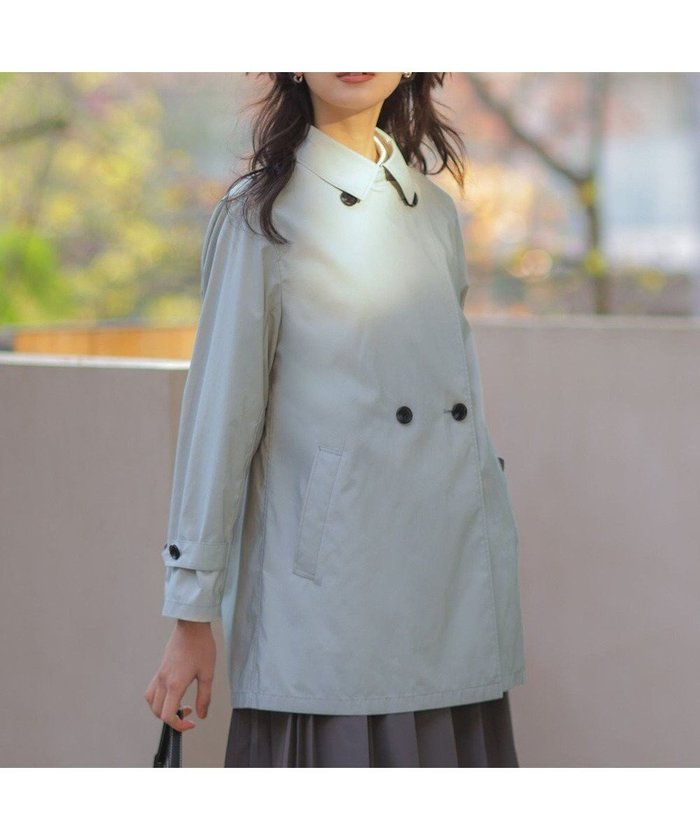 【ジェイ プレス/J.PRESS】の【春のマストアイテム】Artirosa トレンチ コート インテリア・キッズ・メンズ・レディースファッション・服の通販 founy(ファニー) https://founy.com/ ファッション Fashion レディースファッション Fashion for Women アウター Coat / Outerwear Collection コート・ロングコート・ピーコート Long Coats, Peacoats & More レディースジャケット・軽アウター Jackets トレンチコート / 春秋の定番アウター Trench Coats クラシカル Classical, Vintage-Inspired コンパクト Compact, Small Size シンプル Simple, Minimal ジャケット Jacket, Outerwear タフタ Taffeta, Structured Fabric トレンチ Trench, Trench Coat バランス Balance, Style Balance ヨーク Yoke, Yoke Design ヴィンテージ Vintage Style エレガント 上品 Elegant 夏 Summer 春 Spring S/S・春夏 SS, Spring/Summer, Warm Season |ID: prp329100004891357 ipo3291000000036561777