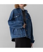 【23区/NIJYUSANKU】の【滝沢眞規子さん着用/RED CARD TOKYO×23区】オーバーサイズ デニム ジャケット ミッドブルー系|ID: prp329100004891380 ipo3291000000036737152