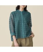 【自由区/JIYU-KU】の【カタログ掲載】ジオメトリックレース ブラウス 人気、トレンドファッション・服の通販 founy(ファニー) ファッション Fashion レディースファッション Fashion for Women トップス・カットソー Cut & Sew Tops シャツ・ブラウス・オフィスカジュアル Elegant Blouses & Button-Ups エレガント 上品 Elegant クロップド Cropped, Short Length シンプル Simple, Minimal トレンド Trend, Trending Now バランス Balance, Style Balance フレア Flare, Flared ブロッキング Color Blocking, Panel Design ボトム Bottoms, Lower Wear レース Lace, Lace Fabric ワイド Wide, Wide Fit 夏 Summer 春 Spring S/S・春夏 SS, Spring/Summer, Warm Season 無地 Plain, Solid Color 透かし Cut-Out, Lacework thumbnail ターコイズ|ID: prp329100004891394 ipo3291000000036562219