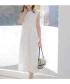 【組曲/KUMIKYOKU】のエンブロイダリーレース ワンピース 人気、トレンドファッション・服の通販 founy(ファニー) ファッション Fashion レディースファッション Fashion for Women ワンピース Dresses アイレット Eyelet Lace 春 Spring ノースリーブ Sleeveless, No-Sleeve バランス Balance, Style Balance ボーダー Border, Stripe リボン Ribbon, Bow レース Lace, Lace Fabric S/S・春夏 SS, Spring/Summer, Warm Season 夏 Summer エレガント 上品 Elegant thumbnail ホワイト系|ID: prp329100004891397 ipo3291000000036562253