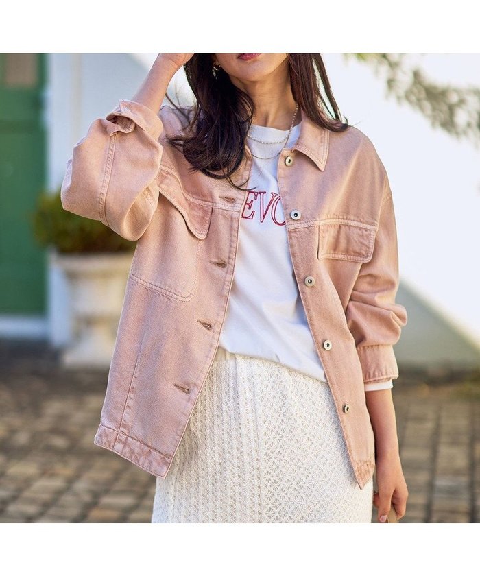 【エニー/ANY】のミディデニムジャケット インテリア・キッズ・メンズ・レディースファッション・服の通販 founy(ファニー) https://founy.com/ ファッション Fashion レディースファッション Fashion for Women アウター Coat / Outerwear Collection レディースジャケット・軽アウター Jackets デニムジャケット / カジュアルアウター Denim Jackets 春 Spring ジャケット Jacket, Outerwear セットアップ Set-Up, Coordinated Outfit デニム Denim, Jeans Material ボトム Bottoms, Lower Wear ミドル Middle Length, Mid Height リラックス Relax, Relaxed Fit S/S・春夏 SS, Spring/Summer, Warm Season おすすめ Recommended / Our Picks 夏 Summer |ID: prp329100004891440 ipo3291000000036736638