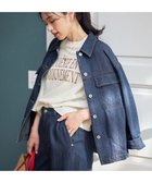 【エニー/ANY】のミディデニムジャケット インディゴ|ID: prp329100004891440 ipo3291000000036736642