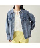 【エニー/ANY】のミディデニムジャケット ブリーチ|ID: prp329100004891440 ipo3291000000036736644