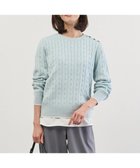 【ジェイ プレス/J.PRESS】のCABLE ニット 人気、トレンドファッション・服の通販 founy(ファニー) ファッション Fashion レディースファッション Fashion for Women トップス・カットソー Cut & Sew Tops ニット Knit Tops & Sweaters オレンジ Orange 春 Spring クラシック Classic, Timeless Style シルケット Silket, Silky Cotton スマート Smart, Elegant セーター Sweater, Knitwear S/S・春夏 SS, Spring/Summer, Warm Season 夏 Summer エレガント 上品 Elegant thumbnail スモーキーミント系|ID: prp329100004891443 ipo3291000000036562794
