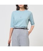 【ジェイ プレス/J.PRESS】の【洗える】BASIC HT COTTON クルーネック ニット アクア系|ID: prp329100004891489 ipo3291000000036899029