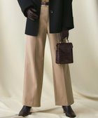 【23区/NIJYUSANKU】の【滝沢眞規子さん着用/VERY掲載】TRストレッチギャバ ワイド パンツ キャメル系|ID: prp329100004891494 ipo3291000000036563276