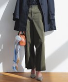 【23区/NIJYUSANKU】の【Oggi掲載/WEB 一部店舗限定カラーあり】ストレッチギャバ チノ パンツ [WEB&一部店舗限定]カーキ系|ID: prp329100004891592 ipo3291000000036564162