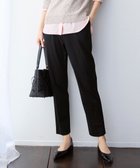 【自由区/JIYU-KU】の【新色追加・人気のため再入荷・ウエストゴム】ライトフィールジャージータックテーパード パンツ 人気、トレンドファッション・服の通販 founy(ファニー) ファッション Fashion レディースファッション Fashion for Women パンツ Pants & Trousers コンパクト Compact, Small Size ストレッチ Stretch, Stretchy Fabric 人気 Popular, Best Seller 再入荷 Restock / Back in Stock 夏 Summer 春 Spring S/S・春夏 SS, Spring/Summer, Warm Season thumbnail ブラック|ID: prp329100004891780 ipo3291000000036565148