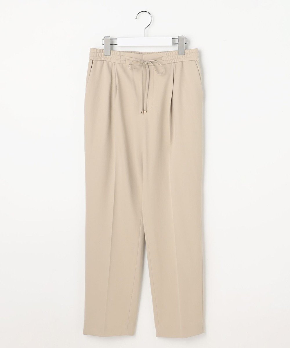 【自由区/JIYU-KU】の【新色追加・人気のため再入荷・ウエストゴム】ライトフィールジャージータックテーパード パンツ インテリア・キッズ・メンズ・レディースファッション・服の通販 founy(ファニー) 　ファッション　Fashion　レディースファッション　Fashion for Women　パンツ　Pants & Trousers　コンパクト　Compact, Small Size　ストレッチ　Stretch, Stretchy Fabric　人気　Popular, Best Seller　再入荷　Restock / Back in Stock　夏　Summer　春　Spring　S/S・春夏　SS, Spring/Summer, Warm Season　[新色]ベージュⅡ|ID: prp329100004891780 ipo3291000000036565160