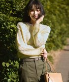 【23区/NIJYUSANKU】のコットンギマ ボートネック ニット 人気、トレンドファッション・服の通販 founy(ファニー) ファッション Fashion レディースファッション Fashion for Women トップス・カットソー Cut & Sew Tops ニット Knit Tops & Sweaters アイレット Eyelet Lace イエロー Yellow 春 Spring カットソー Cut and Sewn Top スキッパー Skipper, Open Collar セーター Sweater, Knitwear ベスト Vest, Waistcoat S/S・春夏 SS, Spring/Summer, Warm Season 夏 Summer エレガント 上品 Elegant 2026年 2026 thumbnail ライトイエロー系|ID: prp329100004891827 ipo3291000000036565651