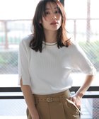 【エニィ スィス/any SiS】の【好印象ブライトニット】コクーンスリーブ ニット 人気、トレンドファッション・服の通販 founy(ファニー) ファッション Fashion レディースファッション Fashion for Women トップス・カットソー Cut & Sew Tops ニット Knit Tops & Sweaters 春 Spring カーディガン Cardigan, Knitwear シンプル Simple, Minimal ジャケット Jacket, Outerwear ストレッチ Stretch, Stretchy Fabric スリット Slit, Slit Detail セーター Sweater, Knitwear フェミニン Feminine, Girly S/S・春夏 SS, Spring/Summer, Warm Season おすすめ Recommended / Our Picks 夏 Summer エレガント 上品 Elegant 新作・新入荷 New Arrivals / New In ビジネス 仕事 通勤 Business / Work / Commuting thumbnail オフ|ID: prp329100004891966 ipo3291000000036566818