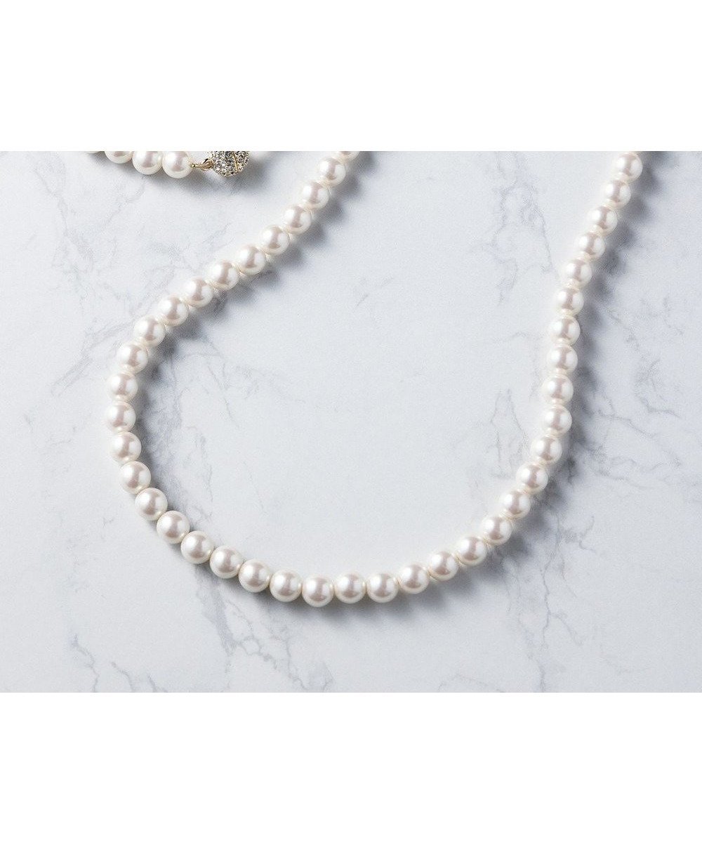 【23区/NIJYUSANKU】の【好評につき追加/VERY掲載】3WAY パール ネックレス 人気、トレンドファッション・服の通販 founy(ファニー) 　雑誌掲載アイテム　Magazine Picks & Fashion Features　ファッション雑誌　Fashion Magazines　ヴェリィ　VERY　ファッション　Fashion　レディースファッション　Fashion for Women　ジュエリー　Jewelry　ネックレス　Necklaces & Pendants　アクセサリー　Fashion Accessories　イヤリング　Earrings　クール　Cool, Chic　3月号　March Issue　ショート　Short, Short Length　シルバー　Silver, Metallic Silver　シンプル　Simple, Minimal　ストーン　Stone, Gem-Like　雑誌　Magazine, Fashion Magazine　ネイル　Nail, Nail Art　ネックレス　Necklace, Pendant Necklace　パール　Pearl, Pearl Accent　ブレスレット　Bracelet, Wristband　マグネット　Magnet, Magnetic Closure　ロング　Long, Long-Length　エレガント 上品　Elegant　セレモニー　Ceremony　結婚式　Wedding　 other-1|ID: prp329100004891972 ipo3291000000036566859