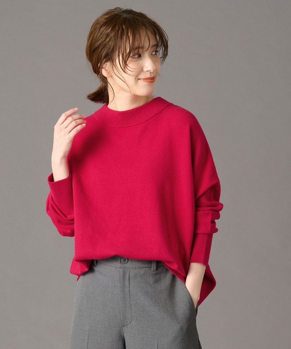 【エニー/ANY】の【6色展開】ムースタッチボクシーニット インテリア・キッズ・メンズ・レディースファッション・服の通販 founy(ファニー) 　ファッション　Fashion　レディースファッション　Fashion for Women　トップス・カットソー　Cut & Sew Tops　ニット　Knit Tops & Sweaters　おすすめ　Recommended / Our Picks　アクリル　Acrylic Material　カットソー　Cut and Sewn Top　ストレッチ　Stretch, Stretchy Fabric　セーター　Sweater, Knitwear　ベーシック　Basic, Essential　洗える　Machine Washable　A/W・秋冬　Autumn/Winter　ピンク|ID: prp329100004891980 ipo3291000000036566925