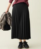 【エニー/ANY】の【新色追加/ウエストゴム】ウーリッシュプリーツスカート 人気、トレンドファッション・服の通販 founy(ファニー) ファッション Fashion レディースファッション Fashion for Women スカート Skirts プリーツスカート / 上品フェミニンスタイル Pleated Skirts スマホ Smartphone, Mobile Device フレア Flare, Flared プリーツ Pleats, Pleated A/W・秋冬 Autumn/Winter 再入荷 Restock / Back in Stock エレガント 上品 Elegant thumbnail ブラック|ID: prp329100004891986 ipo3291000000036566974