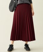 【エニー/ANY】の【新色追加/ウエストゴム】ウーリッシュプリーツスカート 人気、トレンドファッション・服の通販 founy(ファニー) ファッション Fashion レディースファッション Fashion for Women スカート Skirts プリーツスカート / 上品フェミニンスタイル Pleated Skirts スマホ Smartphone, Mobile Device フレア Flare, Flared プリーツ Pleats, Pleated A/W・秋冬 Autumn/Winter 再入荷 Restock / Back in Stock エレガント 上品 Elegant thumbnail バーガンディ|ID: prp329100004891986 ipo3291000000036566976
