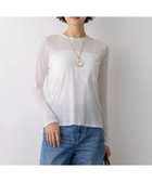 【23区/NIJYUSANKU】の【見上愛さん着用】シアーフライス レイヤード ロンTEE 人気、トレンドファッション・服の通販 founy(ファニー) ファッション Fashion レディースファッション Fashion for Women トップス・カットソー Cut & Sew Tops シャツ・ブラウス・オフィスカジュアル Elegant Blouses & Button-Ups ロングTシャツ・Tシャツ Longline T-Shirts & Tees カットソー・ベーシックTシャツ Cut-and-Sewn Tops / Stretch Tees & Basics イエロー Yellow インナー Innerwear 春 Spring カットソー Cut and Sewn Top カーディガン Cardigan, Knitwear コンパクト Compact, Small Size シアー Sheer, See-Through シンプル Simple, Minimal ジャケット Jacket, Outerwear トレンド Trend, Trending Now 長袖 Long Sleeve, Full Sleeve ベーシック Basic, Essential S/S・春夏 SS, Spring/Summer, Warm Season 夏 Summer エレガント 上品 Elegant 2026年 2026 thumbnail ホワイト系|ID: prp329100004892004 ipo3291000000036567105