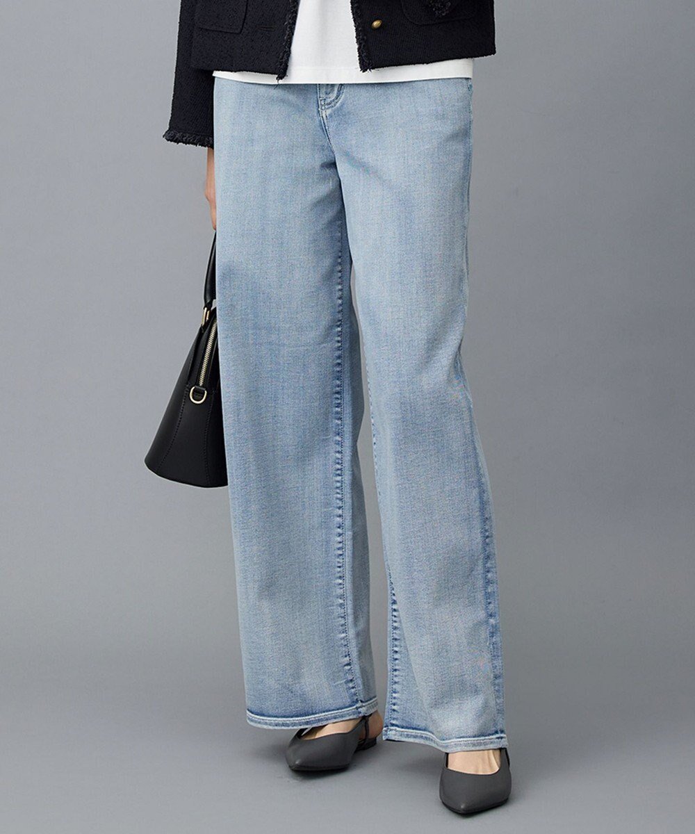 【自由区/JIYU-KU】のウスカルデニムワイドストレート パンツ インテリア・キッズ・メンズ・レディースファッション・服の通販 founy(ファニー) ファッション Fashion レディースファッション Fashion for Women パンツ Pants & Trousers デニムパンツ・ジーンズ・美脚デニム Denim Jeans & Pants おすすめ Recommended / Our Picks シンプル Simple, Minimal ストレッチ Stretch, Stretchy Fabric ストレート Straight, Straight Cut デニム Denim, Jeans Material フィット Fit, Slim Fit ワイド Wide, Wide Fit 人気 Popular, Best Seller 夏 Summer 定番 Standard, Basic Item 春 Spring S/S・春夏 SS, Spring/Summer, Warm Season A/W・秋冬 Autumn/Winter ライトインディゴ|ID: prp329100004892010 ipo3291000000036567151