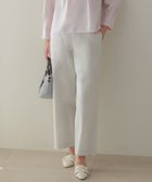 【ジェイ プレス/J.PRESS】の【人気素材・セットアップ対応】セルロースリネンストレッチ セミワイド パンツ ライトグレー系|ID: prp329100004892065 ipo3291000000036567570